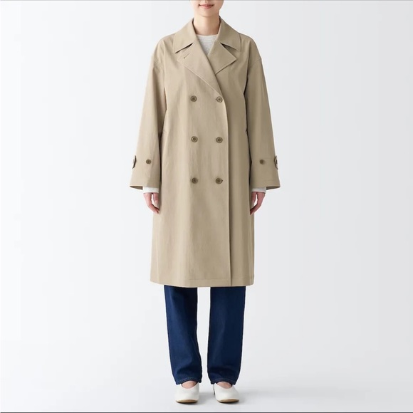 MUJI trench coat brand new - Picture 1 of 2